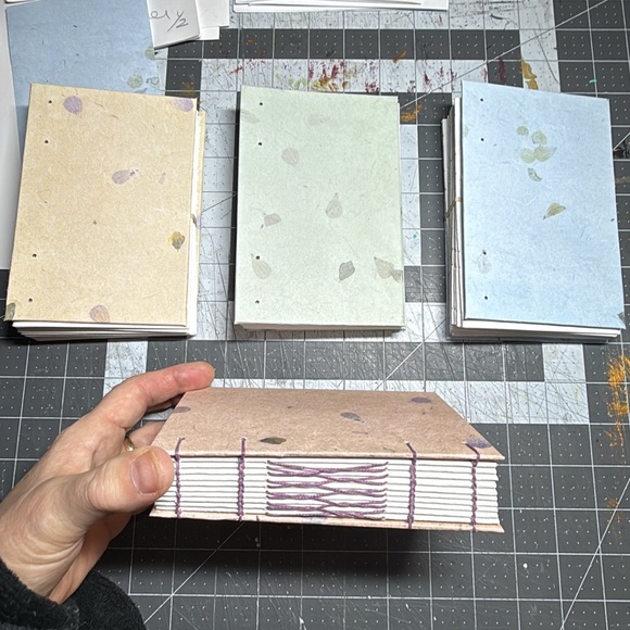 Handmade Multicolor Journal Choose One! Hand bound blank journal. - Picture 3 of 3